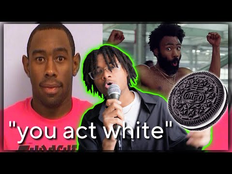 being a "white" black person