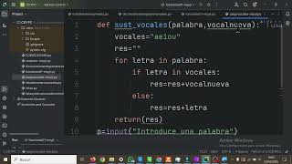 Functions 3 Substitute letter Programming CDYPC 1BACH IES Monterroso #eucodeweek