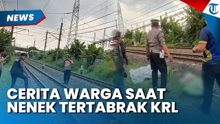 CERITA WARGA saat Detik-detik Nenek-nenek Tertabrak KRL di Bogor, Kondisi Jasad Menyedihkan