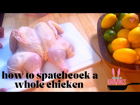 how to spatchcock a chicken| Episode 72