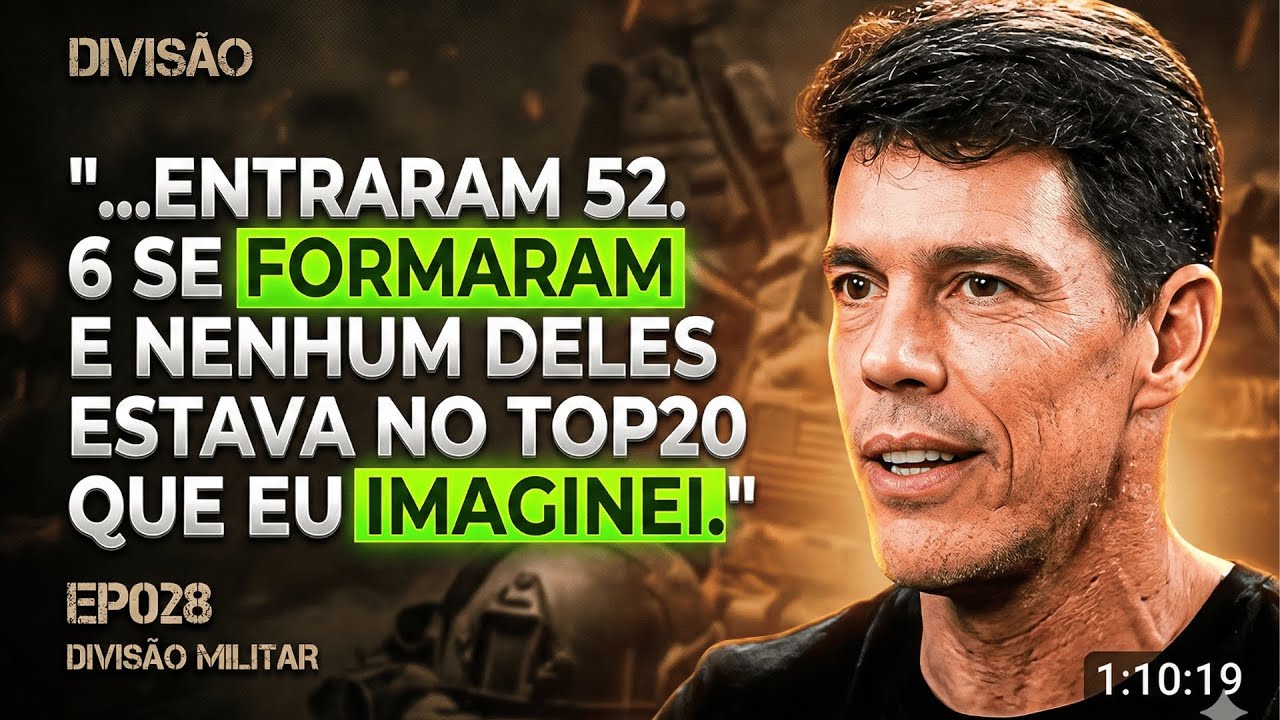 PSICÓLOGO e CORONEL das FORÇAS ESPECIAIS explica o poder da VISUALIZAÇÃO | EP 028 - DIVISÃO MILITAR