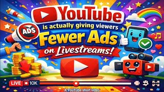 YouTube is actually giving viewers fewer ads on livestreams