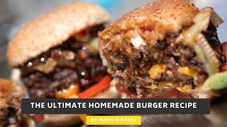 The Ultimate Classic Burger Recipe • Top Tips by Chef Marvin Gauci
