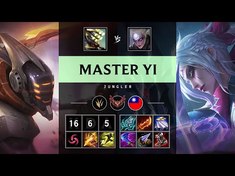 Master Yi Jungle vs Diana - TW Grandmaster Patch 25.11
