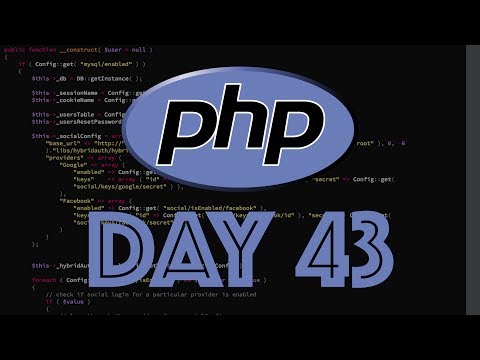 PHP Web Framework Day 1 Intro Overview