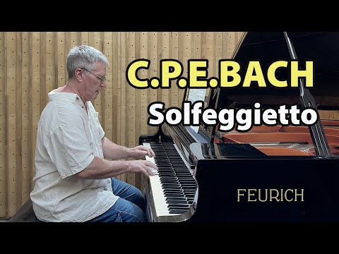 “Solfeggietto” C.P.E Bach - P. Barton, FEURICH 218 piano