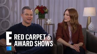Matt Damon Thinks George Clooney Has Finally "Grown Up" | E! Live from the Red Carpet