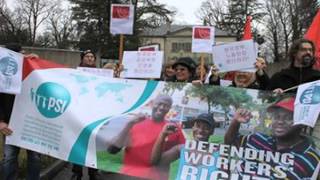 Scuffle At SF Korean Consulate Hands Off Korean Workers