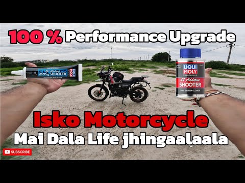 Liqui Moly Mos2 Additive Shooter | 4T Additive Stooter Performance upgrade | Royal Enfield Himalayan