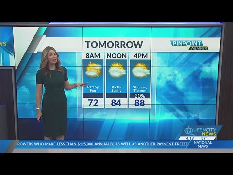 Tuesday Evening Forecast, Aug. 23, 2022