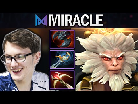 NIGMA.MIRACLE MONKEY KING WITH 22 KILLS - DOTA 2 7.26 GAMEPLAY