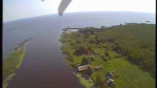 preview picture of video 'Video piloting in Praaga over river Emajõgi with easyglider PRO'