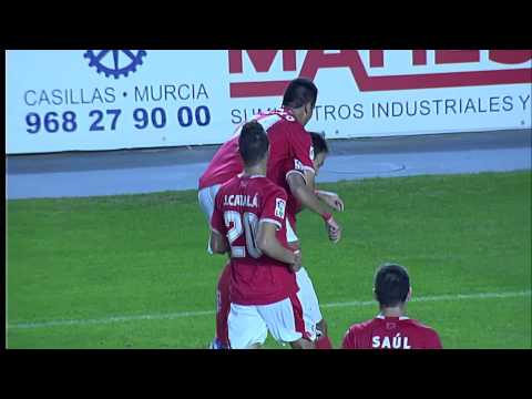 La Liga | Gol de Matilla (1-0) en el Real Murcia - FC Barcelona B | 17-11-2012 | J14