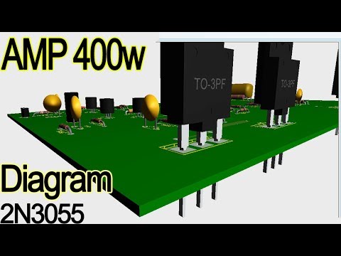 1000w Power Audio Amplifier Amplifier Circuit Design