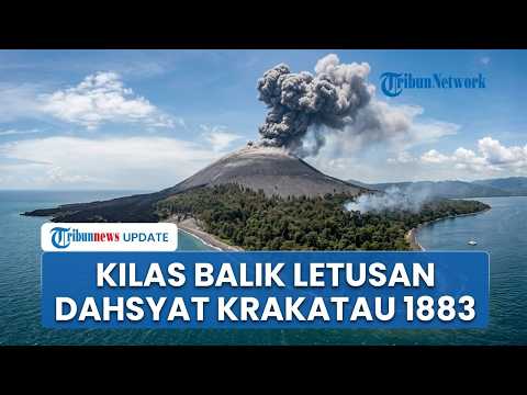 Alami Erupsi Hari Ini, Begini Sejarah Terbentuknya Gunung Anak Krakatau di Selat Sunda!