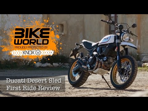 Ducati Scrambler Desert Sled Launch Review