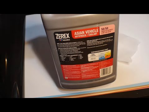 Zerex Asian Vehicle Red Silicate and Borate Free 50/50 Prediluted Ready-to-Use Antifreeze/Coolant 1