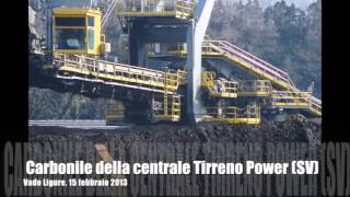 preview picture of video 'il piccolo carbonile della centrale tirreno power di Vado Ligure - tutto all'aperto'