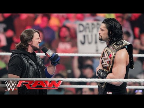 AJ Styles Talks About Working With Roman Reigns And John Cena