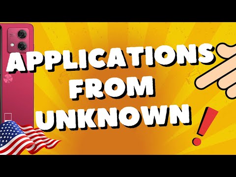 enable installation of applications from unknown places Moto G54 5G, G84, G73, G53, and Edge 40.