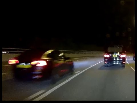 車CAM直擊 - (浪費數據系列) Tesla 屯公飛住去 隔咗陣疑似炒車停低係路肩