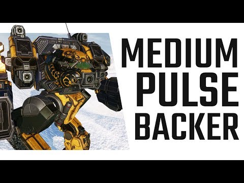 In the middle of everything! Medium Pulse Linebacker - Mechwarrior Online The Daily Dose #484