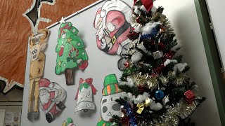 12月7日【びわ湖放送ニュース】東近江大凧会館　クリスマスを彩る凧の展示