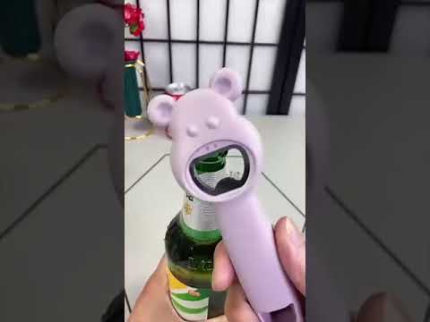 Cap Opener Beer Bottle Cute Bear Shape