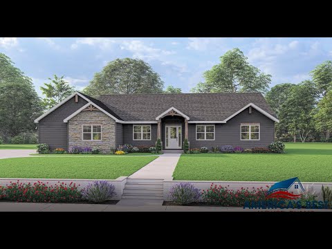 CRAFTSMAN HOUSE PLAN 1462-00055 WITH INTERIOR