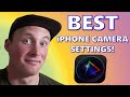 BEST Camera Settings for iPhone! (Cinema P3 Edition)