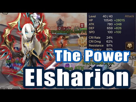 【Summoners War | Curry's RTA】The despair&revenge Elsharion, don't touch him, he is so dangerous!