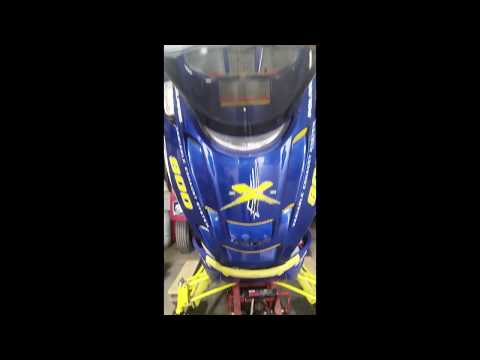 Chain case oil change 02 Polaris  edge 800