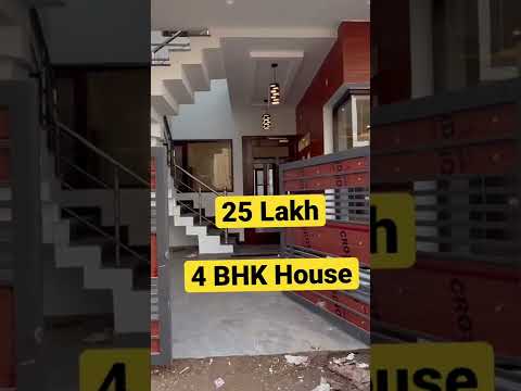 25 Lakh | 4 BHK Double Story House | Luxury House Design