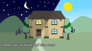 Moho Animation- How to change day to night and vice versa