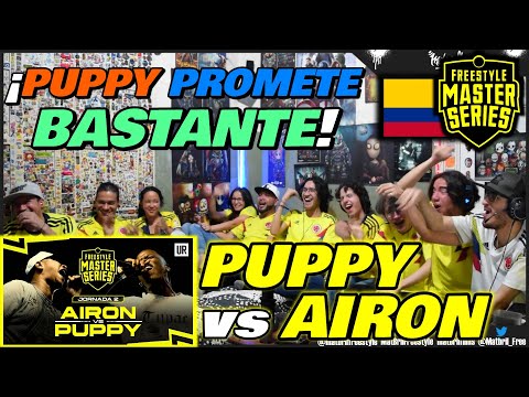 🔴COLOMBIANOS REACCIONAN a PUPPY vs AIRON - ¡PUPPY PROMETE BASTANTE! [FMS COLOMBIA JORNADA 2 2023]