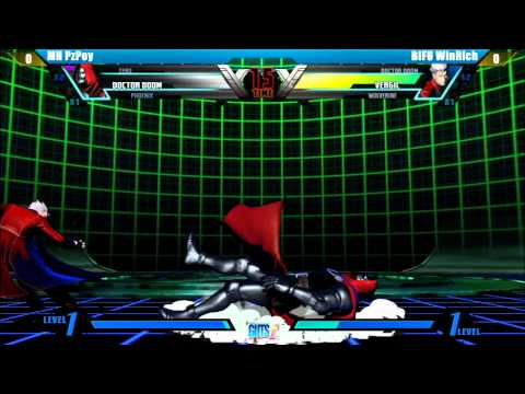 UMVC3 Top 8 MH PZPoy vs BIFU Winrich - GUTS2 Tournament
