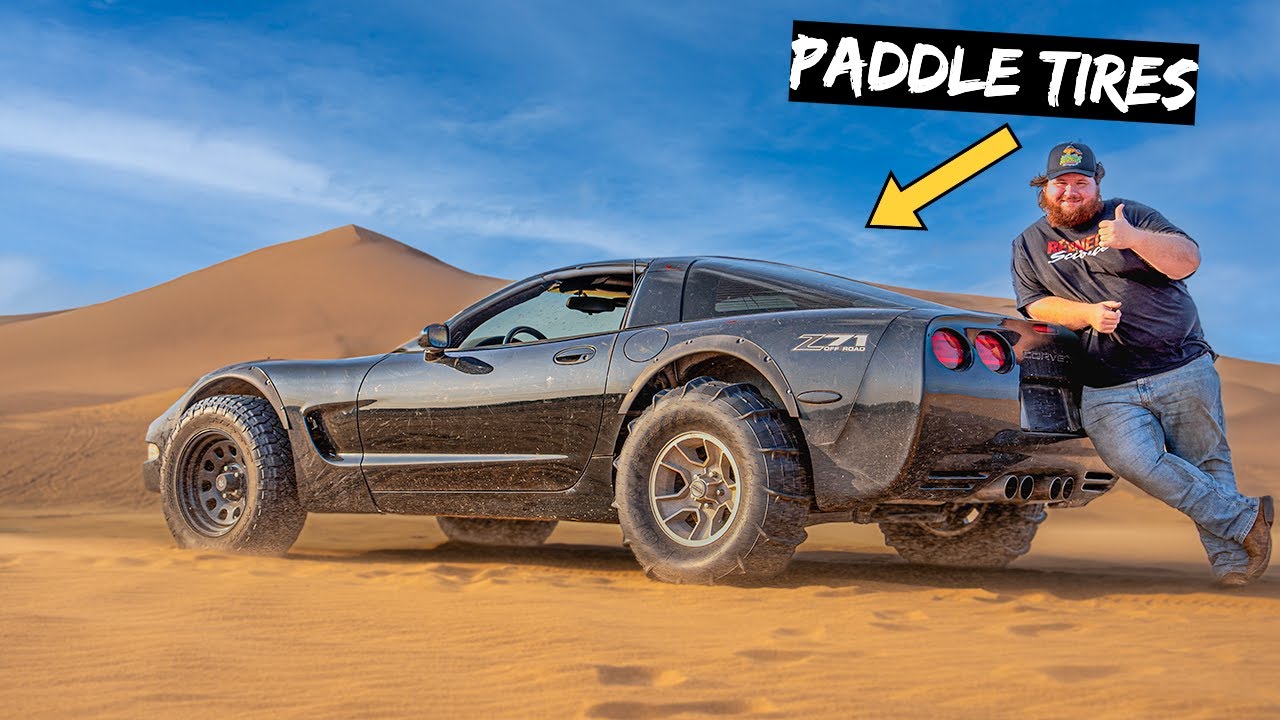 Testing My Off-Road Corvette On Sand dunes