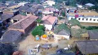 preview picture of video 'village aerial view(लिलपुर)'