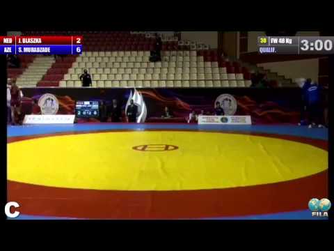 GGP2013 / BLASZKA Jessica (NED) - MURADZADE Shafag (AZE) - FW 48 kg 1/8 final match