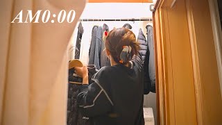 【日常vlog】深夜0時からのひとり時間。お掃除スイッチが入ったらとまらない。