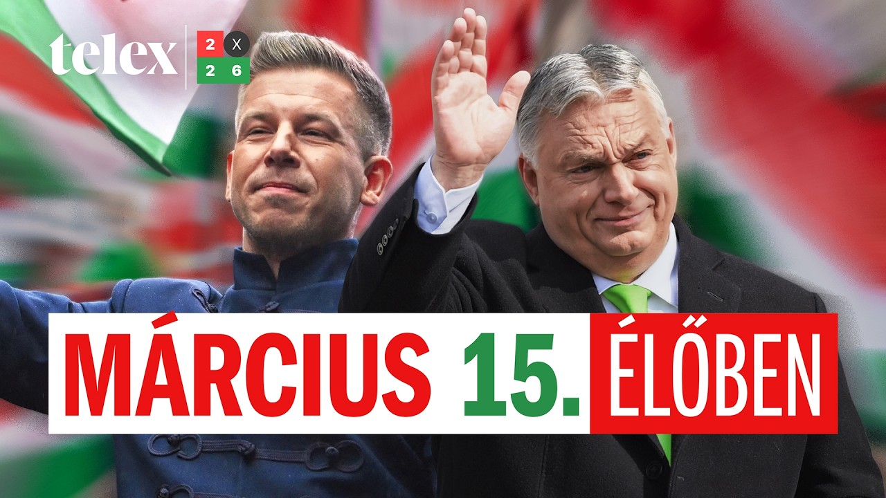 Magyar Péter: Milyen érzés történelmet írni? – élő közvetítés március 15-ről