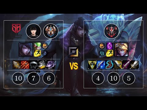 SB Leo Aphelios vs Ezreal Bot - KR Challenger Patch 10.10