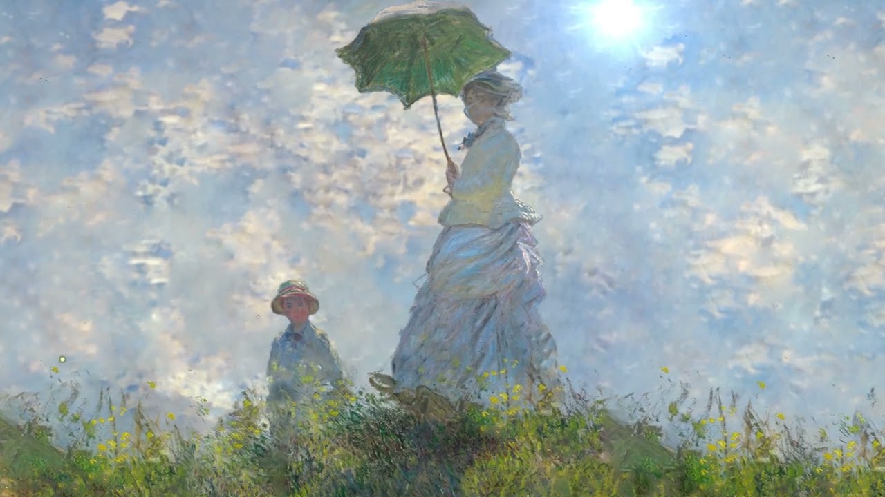 Claude Monet | Woman with parasol