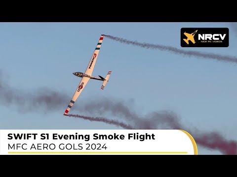 Swift S1 1/2.2 Evening Smoke Flight | Modellbau Bruckmann | Pilot: Daniel Kostal
