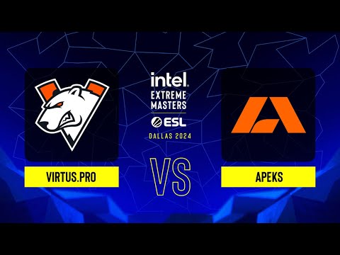 Virtus.pro vs. Apeks - Map 2 [Anubis] - IEM Dallas 2024 - CQ - Europe