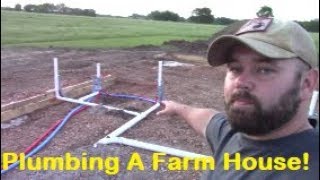 How To Plumb A New Construction House!?!