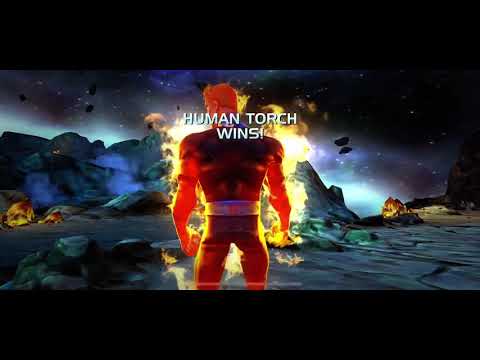 Human Torch SOLOS Summer Of Pain Emma Frost (ending hits as couldn’t be bothered to record)