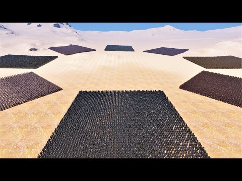 8 ARMIES BATTLE | 5000 Soldiers Each | UEBS PART 3 - Ultimate Epic Battle Simulator