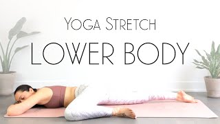 Yoga Stretch for Lower Body Sore Muscle Tension Relief