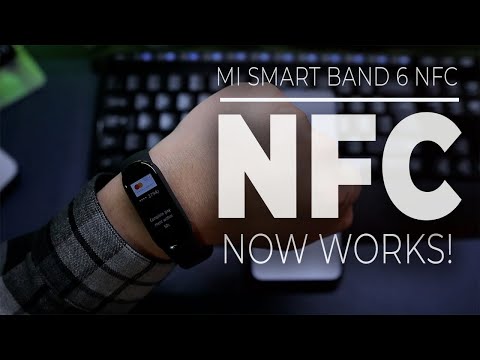 Mi Smart Band 6 NFC (Global Version) - Works with this CARD!